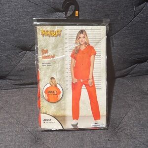 Spirit Women's Vivid Orange Jumpsuit